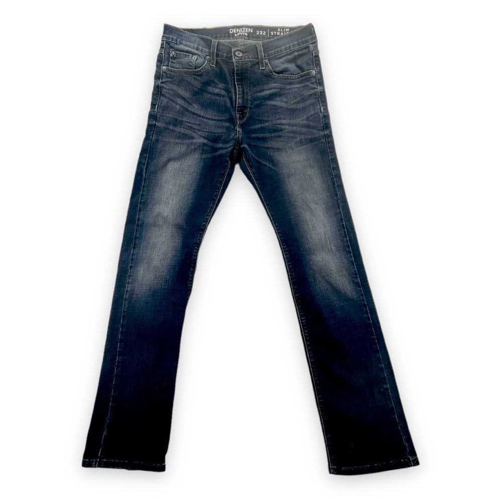 Denizen Levi’s Mens Slim Straight Blue Jeans 232 size 30 10304